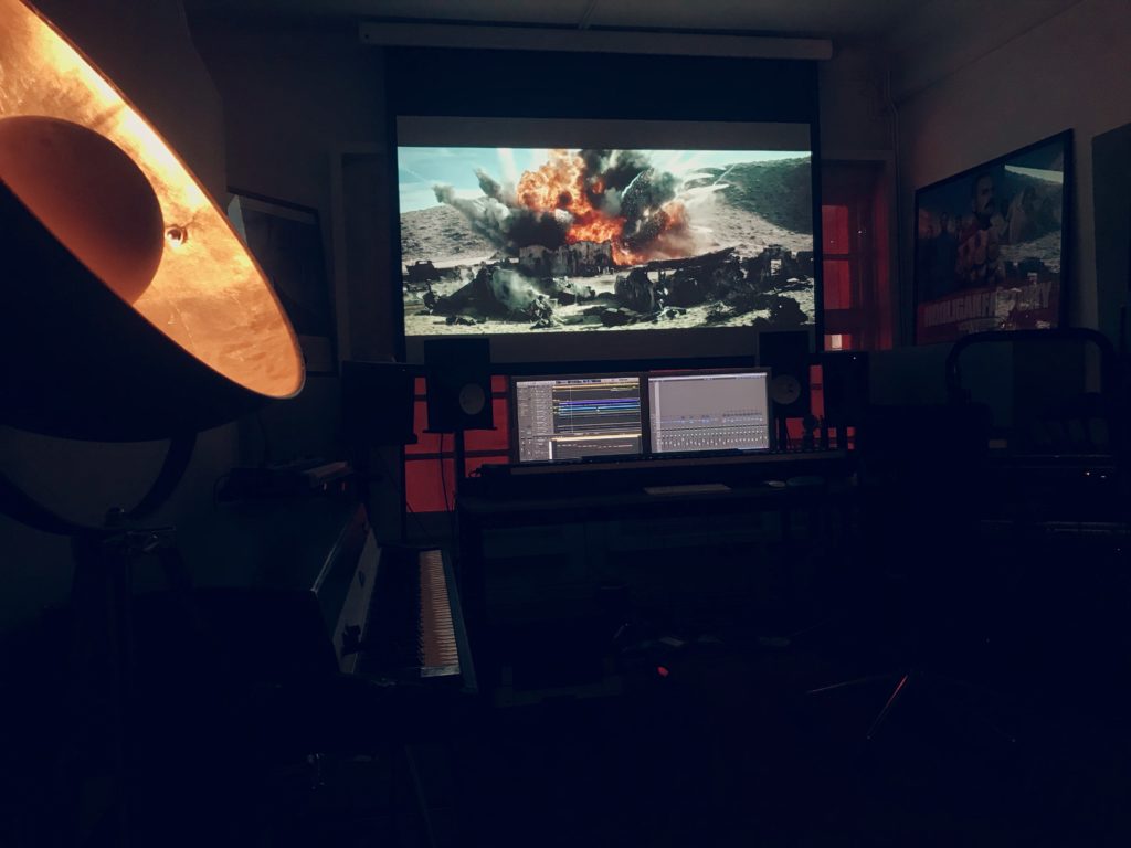 score prep at Soho Studio for ‚Call of Duty‘