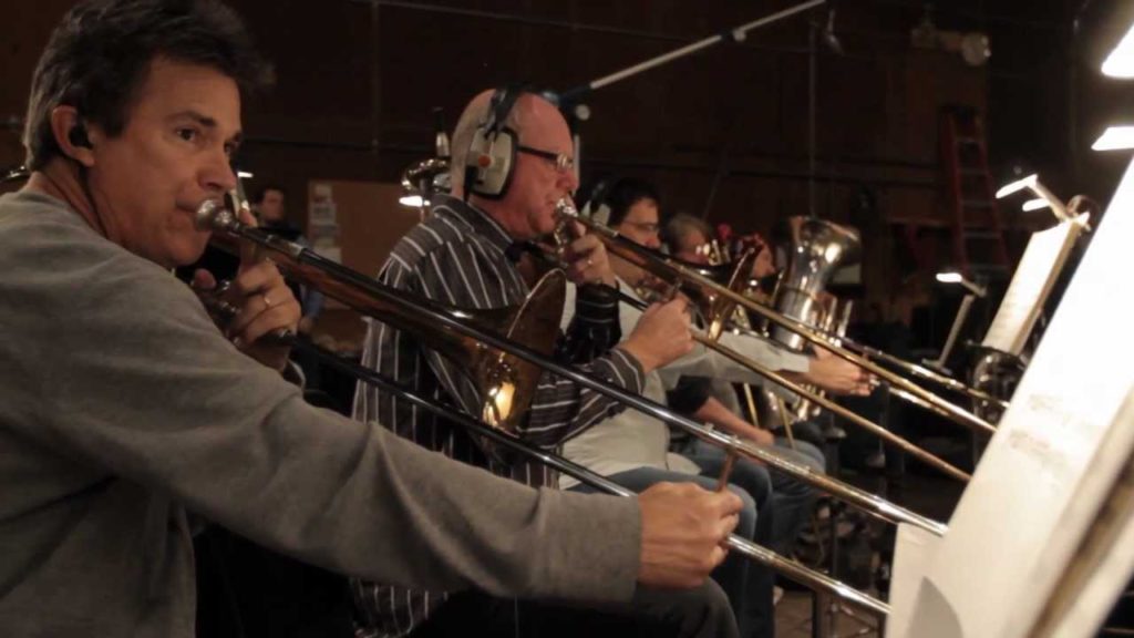 Scoring strings. Hollywood score Studio.